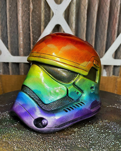 Rainbow First Order Trooper Helmet